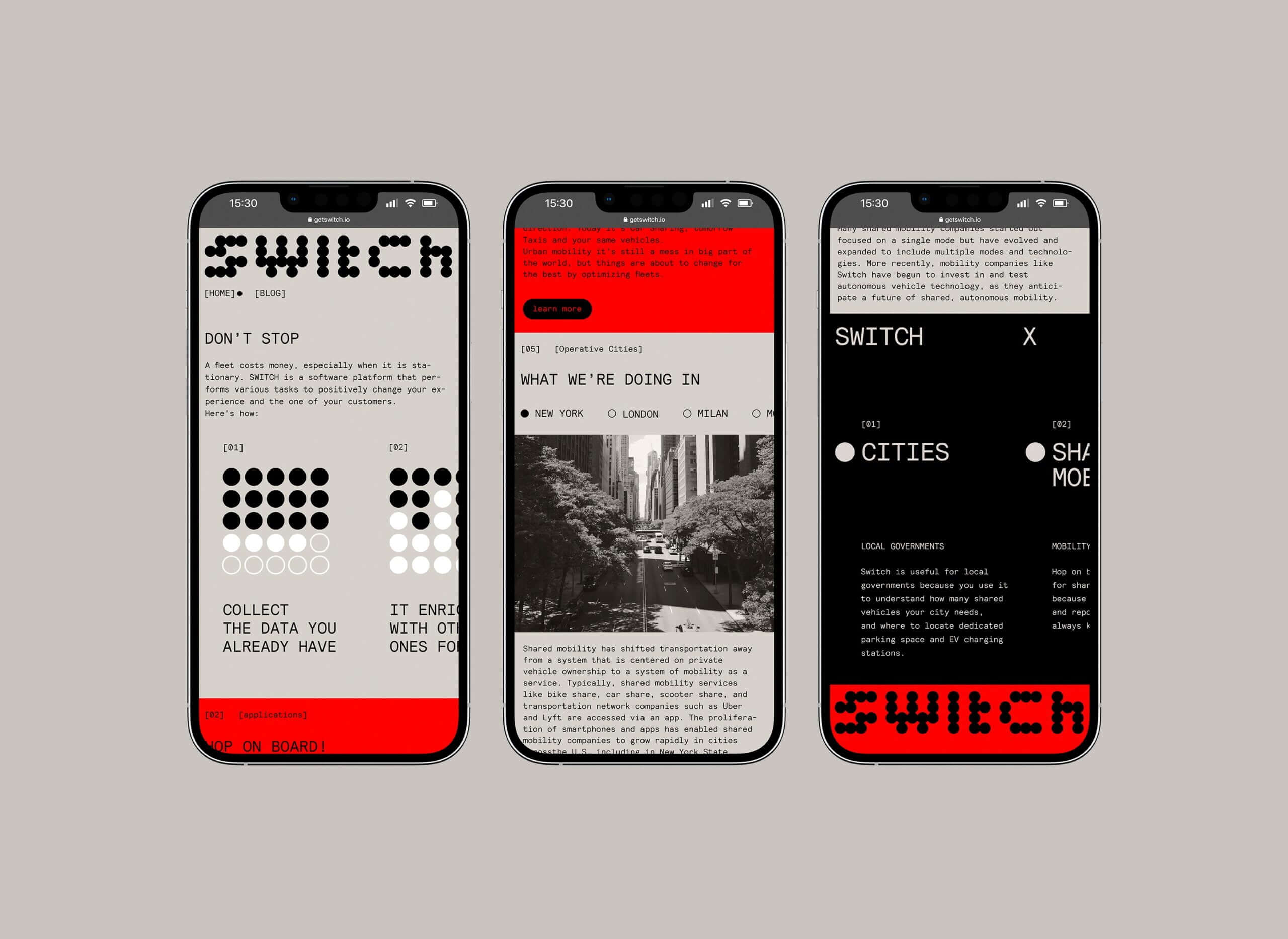 CRSL Studio / Switch / UI / 2024