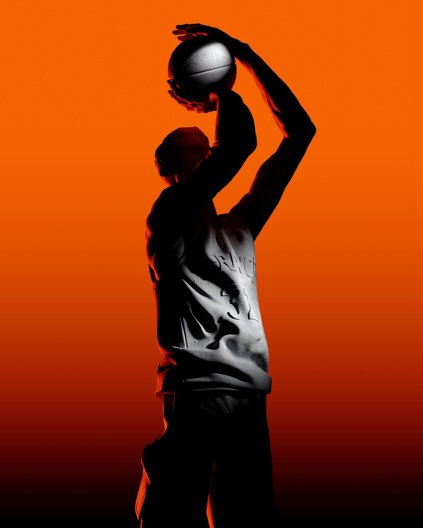 WWWESH STUDIO / Nike – Athletes Statues Victory Mode / CGI / 2024