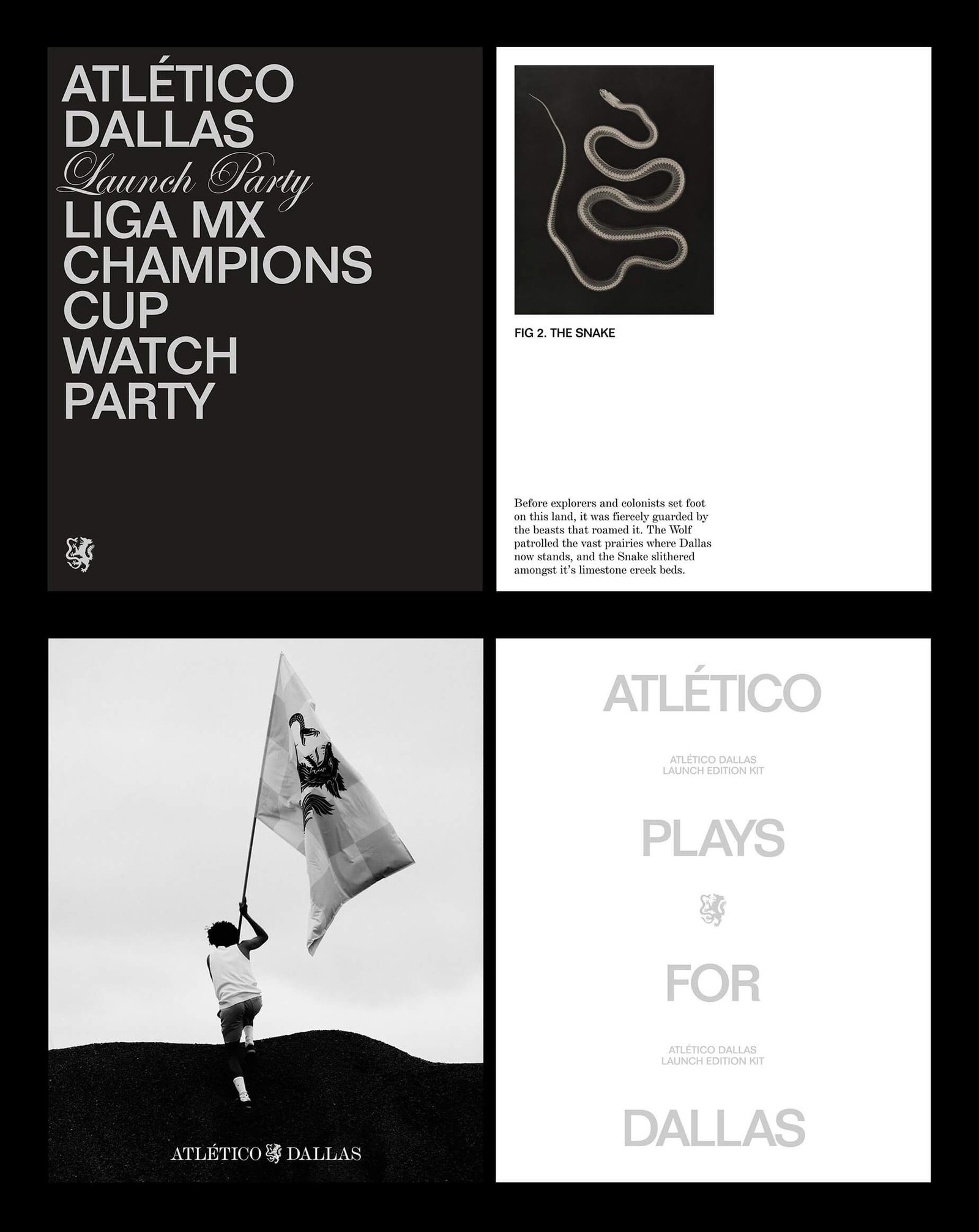 Moniker & ModestWorks / Atlético Dallas / Editorial / 2025