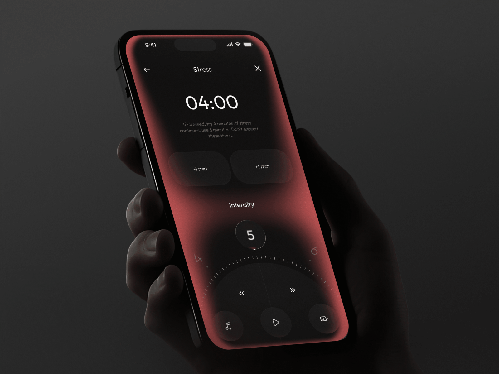 RonDesignLab / Pulsetto Mobile / UI / 2026