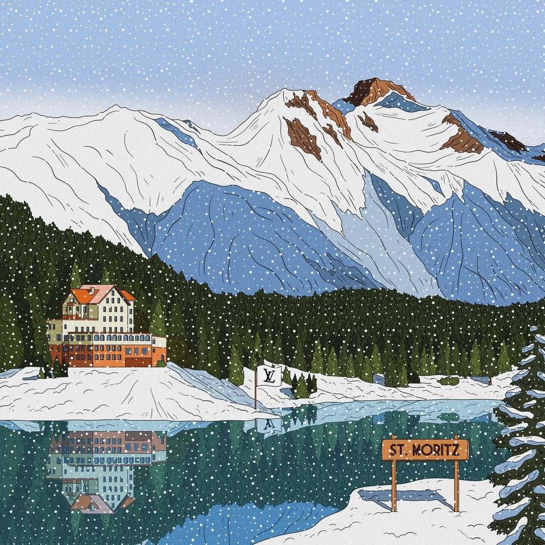 Ana Popescu / Louis Vuitton / Illustration / 2026
