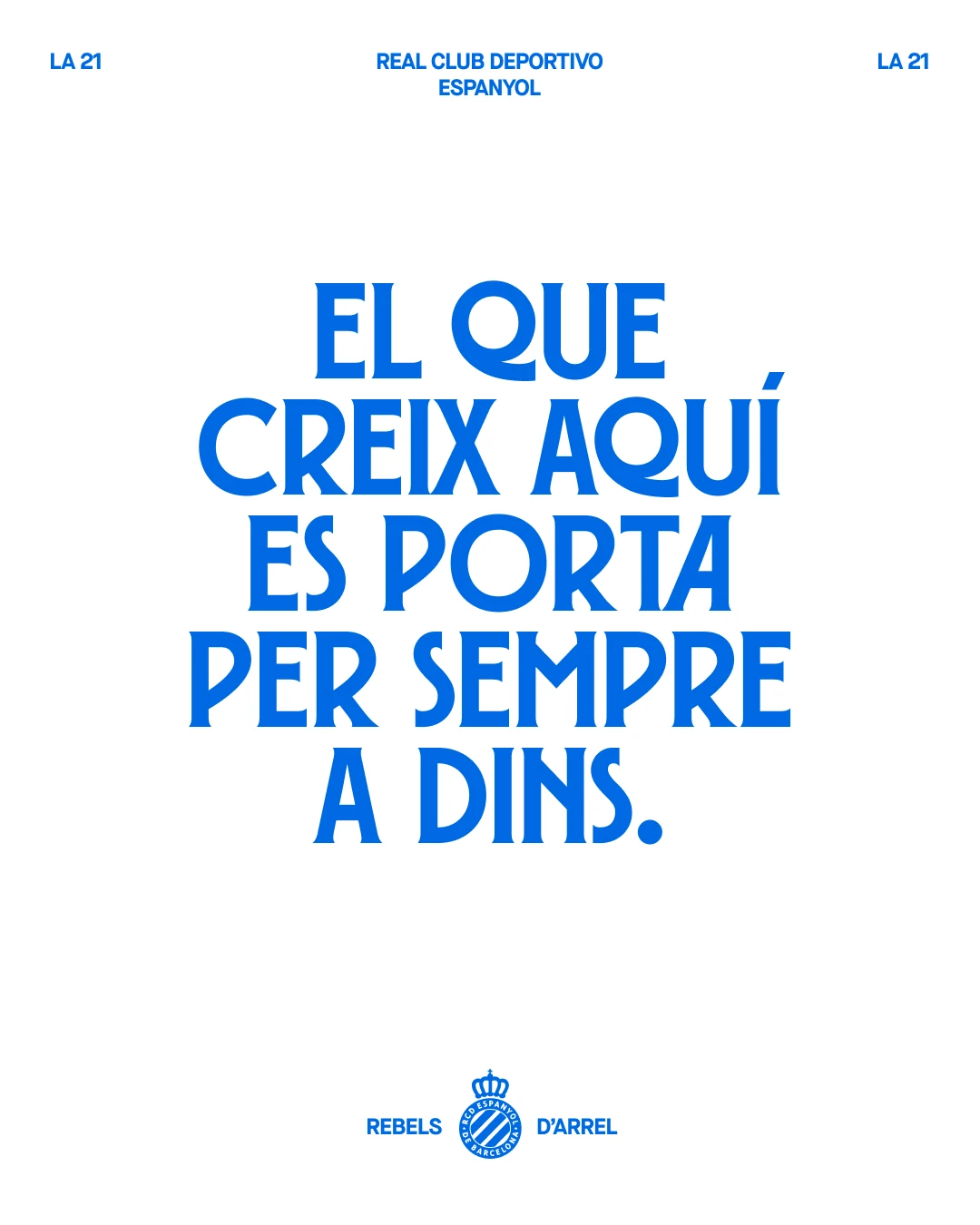 Murri / RCD Espanyol de Barcelona / Typography / 2026